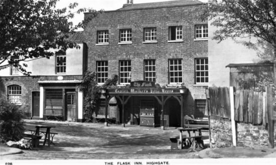 The Flask - Post Card
